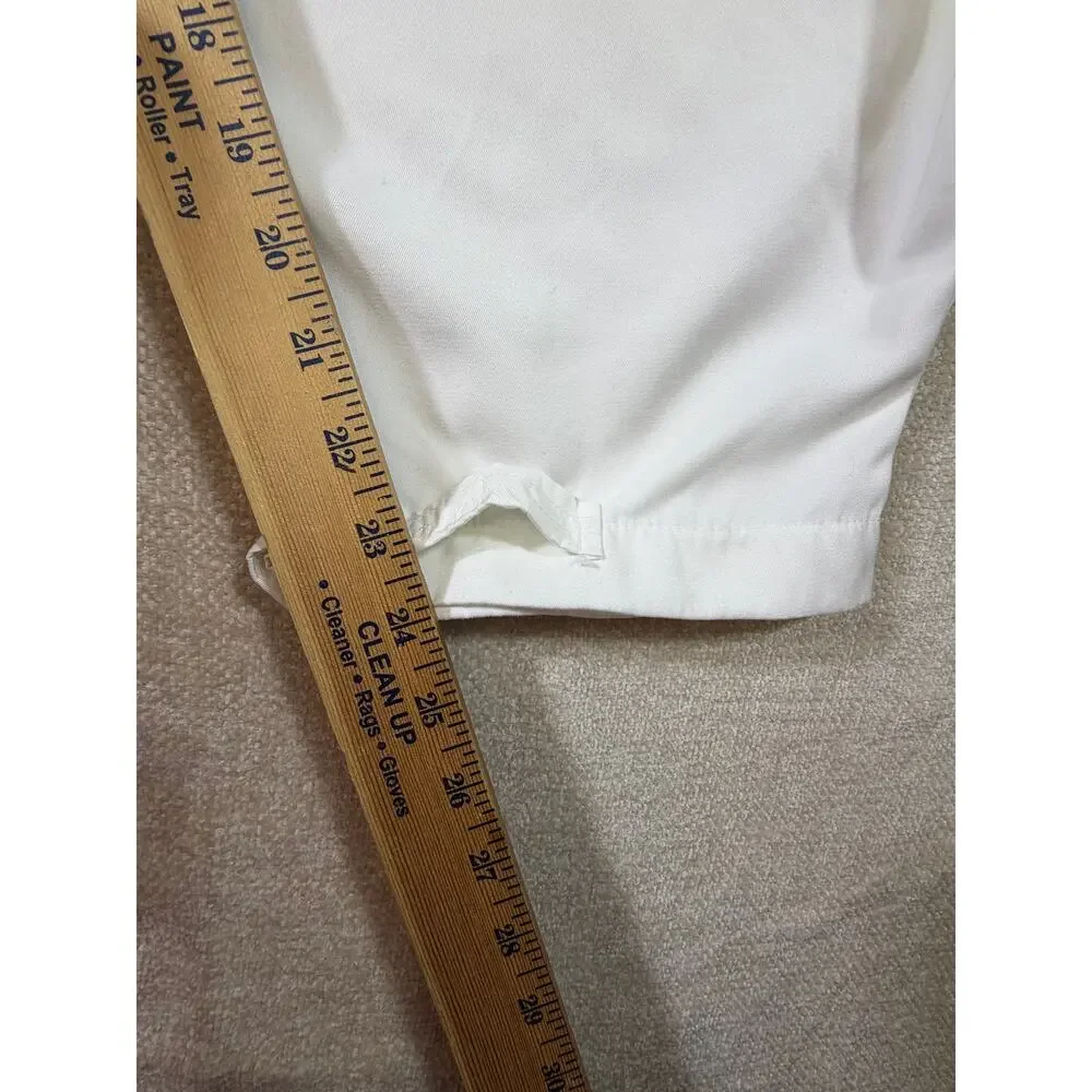 Vecci Golf Knickers Men 39 White Pull On Plus Fours Vintage Style Pants Retro